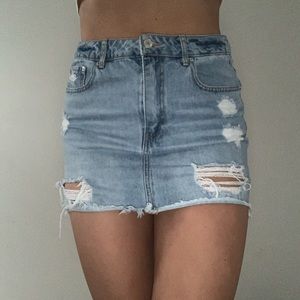Denim skirt